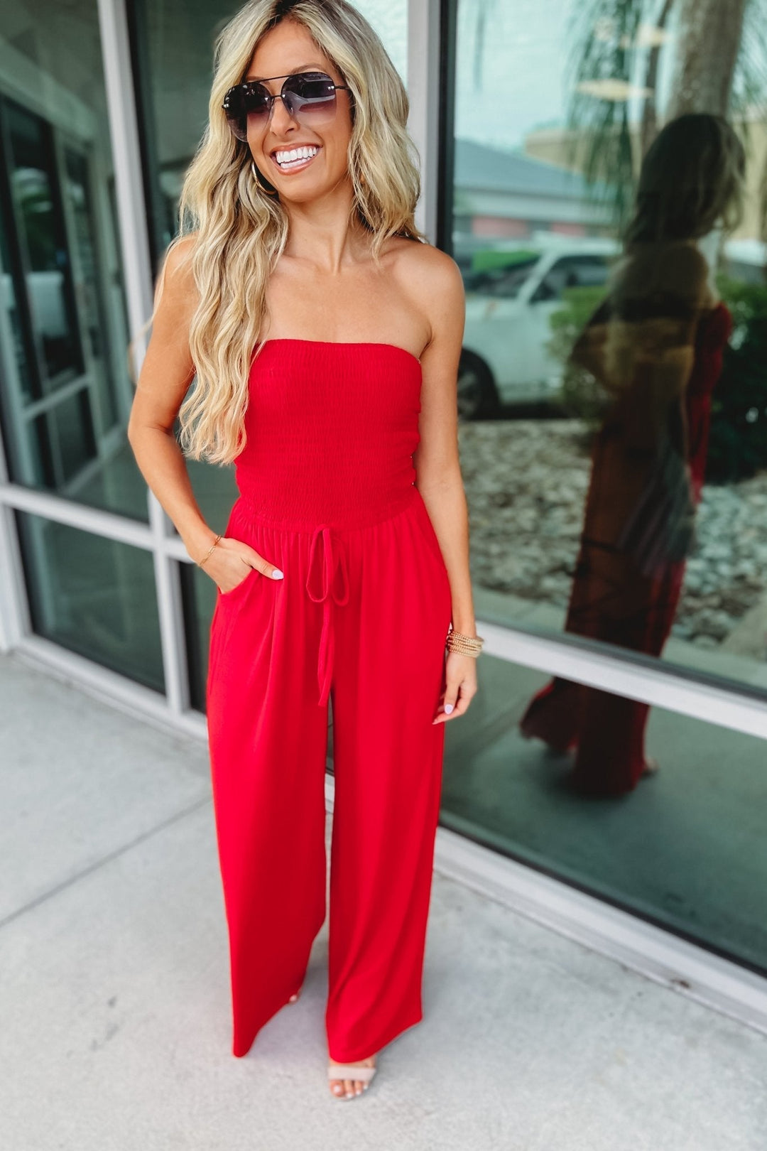 Jasmin – Trendy Off-Shoulder Jumpsuit